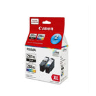 Canon - PG-285XL/CL-286XL Cartouche d'encre d’origine - Haut rendement - Noir/couleur -Cartouches d’encre noire authentique PG-285 XL et couleur CL-286 XL combinées pour des impressions couleur
