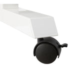 Quartet Chevalet agile - 27,5 po x 60,5 po - blanc/gris (Q293066W)-Le chevalet complet mesure 27-1/2 po x 60-1/2 po x 18-1/2 po