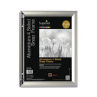 SECO Snap Affiche Cadre Cas, 11 x 14 pouces, Argent-Cadre affiche