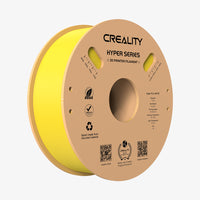 Creality - Filament d'impression 3D HypeR PLA - 1 kg - Jaune-Impression 10 fois plus rapide, accélérez votre créativité