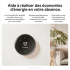 Google - Thermostat d'apprentissage Nest (4e génération) avec capteur de température Nest (2e génération) - Argent poli-Cela prend généralement 40 minutes ou moins. Il vous suffit de suivre les instructions étape par étape dans l'application Google Home.