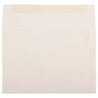 JAM Paper - Enveloppes d'invitation A8 Strathmore - 5,5 po x 8,125 po - vergé blanc naturel - paquet de 50 (75134I)-Taille : A8 (5,5 x 8,125 pouces)