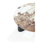 Manhattan Comfort - Ensemble de 2 tables basse et d’appoint Laurel Modern Glam - Noir-Design contemporain et élégant pour sublimer votre environnement de vie