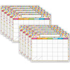 Ashley Productions - ASH97005 Smart Poly PosterMat Pals Économiseurs d'espace - 13" x 9-1/2" - Style Confetti de Calendrier - Paquet de 10-C'est une affiche, c'est un sous-main, c'est les deux! Parfait pour une taille plus petite pour une utilisation facile en classe, à la maison, au bureau ou en déplacement!