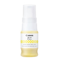 Canon - Bouteilles d’encre GI-25 jaune-Encre à base de colorant pour des impressions couleur vives et durables