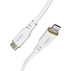 Amaze - Câble4 pieds USB-C vers Lightning - blanc-Recharge rapide 60 W : Convient aux téléphones et tablettes