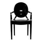 Modway - Casper Fauteuils de salle à manger Ensemble de 2 - Noir-Capacité de poids des chaises : 331 livres