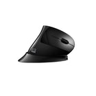 Adesso iMouse V30 souris ergonomique verticale sans fil – Noir-Angles d’inclinaison réglables – Choisissez entre -7,5°, 0° ou 7,5° pour un positionnement ergonomique personnalisé