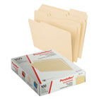 Pendaflex - Chemises de classement Essentials 1/3 coupe, format lettre, manille-Onglets à 1/3 en positions assorties