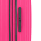 Reebok - Ensemble de Valise Rigide 2-Pieces de la collection Achievement - Fuchsia-Système d'expansion à fermeture éclair (20 % d'espace d'emballage en plus)