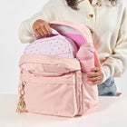 Fit + Fresh - Sac à lunch townsend avec breloque - petits cœurs roses-Sac avec poignée rembourrée sur le dessus, pour un transport confortable
