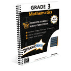 Dynamic Math - Manitoba 3e année-Le classeur contient des instructions, des exemples et des questions pratiques