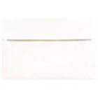  JAM Paper Enveloppes d'invitation A10 doublées d'aluminium - 6 x 9,5 po - Blanc avec feuille d'argent - paquet de 25-Quantité : 25/paquet, Mail pour impressionner