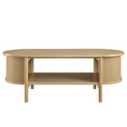 Modway - Cadence Table basse - Chêne-7