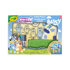 Crayola - Ensemble piscine et plaisir Bluey Scribble Scrubbie Crayola, 4 unités-Cadeau d'anniversaire ou des fêtes : ce jouet bluey est sécuritaire, non toxique et parfait comme cadeau d'anniversaire ou des fêtes pour les filles et les garçons
