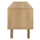 Modway - Kurtis 60 po Meuble TV, Chêne-Pieds en bois