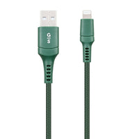 General Supply Goods + Co - Câble Lightning MFI tressé 6 pi, bleu-élégant et sans enchevêtrement