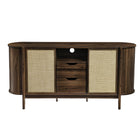 Modway - Reid 63" Buffet courbé - Noyer-Assemblée requise