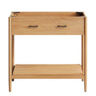 Modway - Zaire 36" Armoire de toilette de salle de bain (lavabo non inclus) - Naturel-9