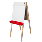 Crestline - Chevalet double de luxe pour enfant - tableau noir vert/tableau effaçable à sec - 112 cm (ép.) x 48 cm (l)-Dimensions : 112 cm (ép.) x 48 cm (l).