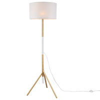 Modway - Natalie Trépied Lampe sur pied, Blanc Naturel-Lampe sur pied trépied