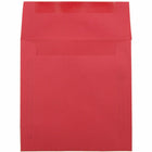 JAM Paper - Enveloppes d'invitation carrées colorées - 6 x 6 - rouge recyclé - paquet de 25-Ces enveloppes sont parfaites pour envoyer des invitations, des cartes de voeux, des RSVP, des cartes de remerciement, des cadeaux d'anniversaire, des remises de diplômes, des vacances et plus encore