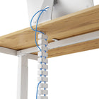 Fellowes - CableSpine - Blanc-La plaque de base lestée assure une stabilité accrue