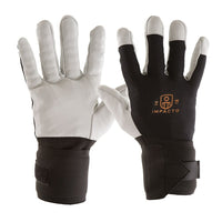 IMPACTO® BG473 Grand Paire Gant Air Glove® Antivibrations, support de poignet élastique, doigts complets, ANSI 10819 certifié-1