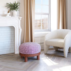 Zuo - Gome Pouf Wisteria - Violet-Couleur du mobilier : Violet