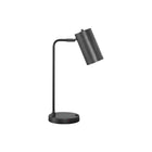 Monarch Specialties - Luminaire - 18 po H Lampe De Table - Port Usb Inclus - Métal Gris - Abat-Jour Gris - Moderne-Illuminez une pièce avec cette lampe d'appoint moderne d'inspiration milieu du siècle, d'une hauteur de 19 pouces, dotée d'une base en métal gris et d'un abat-jour gris flexible qui peut être ajusté pour diriger la lumière là où c'est nécessaire