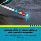 Casque sans fil Xbox - Édition limitée Forza Horizon 6-Affirmez votre style avec le micro bleu transparent, orné du logo Forza sur fond métallique rose vif. Un graphique « HORIZON » contrastant orne le bandeau réglable sur toute sa longueur. Rehaussés d'accents argentés dans le style festival, les réglages des écouteurs offrent un contrôle rapide et intuitif du volume et de la balance pour le jeu et le chat