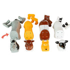 Popular Playthings - Véhicules magnétiques mélanger ou assortir - Animaux de ferme-Apprendre et jouer : Popular Playthings propose des jouets STEM éducatifs et primés qui encouragent l'apprentissage, la créativité, l'interaction sociale et le plaisir imaginatif pour les garçons et les filles.