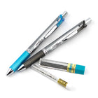 Pentel – Trousse de départ de portemine Energize - 0,7 mm - paquet de 2-Manchon de mine entièrement rétractable