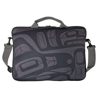 Oscardo - Sac pour ordinateur portable Eagle Freedom de Francis Dick pour ordinateurs portables de 17 po-Présente des œuvres d’art autochtones authentiques créées par des artistes des Premières Nations, inuits et métis de partout au Canada