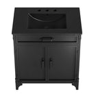 Modway - Steamforge 30" Vanette de salle de bain - Noir noir-8