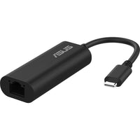 ASUS - Adaptateur Ethernet USB-C vers RJ45 2,5G USB-C2500 V2 - Noir-Des indicateurs LED intuitifs vous permettent de vérifier facilement et en un coup d'œil l'état de votre connexion réseau. Ces LED fournissent un retour d'information en temps réel, vous aidant ainsi à identifier et à résoudre rapidement les problèmes de connectivité réseau.