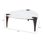 Zuo - Bogey Table basse - Multicolore-Dimensions: 35,2 po L x 35,2 po L x 15,2 po H