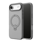 AXS - PROShield Stand MagSafe Compatible Apple iPhone Air - Gris-Rebords surélevés pour protéger l’écran et la caméra contre les impacts