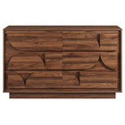 Modway - Bulwark 6 tiroirs Commode, Noyer-Base du socle