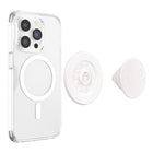 PopSockets - PopGrip pour MagSafe Rond avec Anneau Adaptateur - Horchata-Aimants 50 % plus puissants*