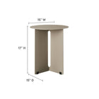 Modway - Tecton Terrasse extérieure Aluminium Table d’appoint - Kaki-Aluminium revêtu en poudre