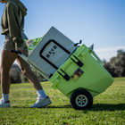 RovR - RollR 45 Glacière rigide à roulettes pintes avec poignée télescopique - Pacifique sud-Capacité de 46 pintes pouvant contenir jusqu’à 60 canettes avec 10 lb de glace