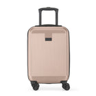 Bugatti - Singapore Bagage à main rigide - Rose métallisé-Fabriqué à partir d'un mélange durable d'ABS et de composite de polycarbonate, parfait pour les voyageurs recherchant à la fois style et fonctionnalité