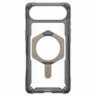 UAG - Étui Robuste Plasma XTE MagSafe pour iPhone 17 Air - Frêne/Titane-Béquille intégrée