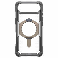 UAG - Étui Robuste Plasma XTE MagSafe pour iPhone 17 Air - Frêne/Titane-Béquille intégrée