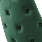 Modway - Adorn Touffe Performance Velvet Fauteuil d’appoint de salle à manger - Vert-8