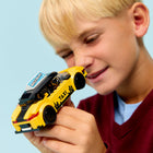 LEGO - City Great Vehicles Le taxi jaune-Comprend un GPS, une publicité, un logo de taxi et des autocollants de batterie pour le véhicule