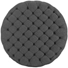 Modway - Amour Tissu rembourré Ottoman - Gris-Rembourrage en mousse dense
