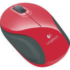 Logitech – Souris Mini Mouse M187 sans fil, rouge/noir-Apportez la souris Mini Mouse partout où vous apportez votre portable, elle prendra si peu de place dans votre poche