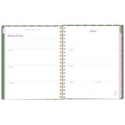 Cambridge - Cherrywood Lane Agenda hebdomadaire/mensuel 2026-2027 - 11 po H x 9 po l - Piper Stripe - bilingue-Format des pages : 11 po H x 8 1/2 po l